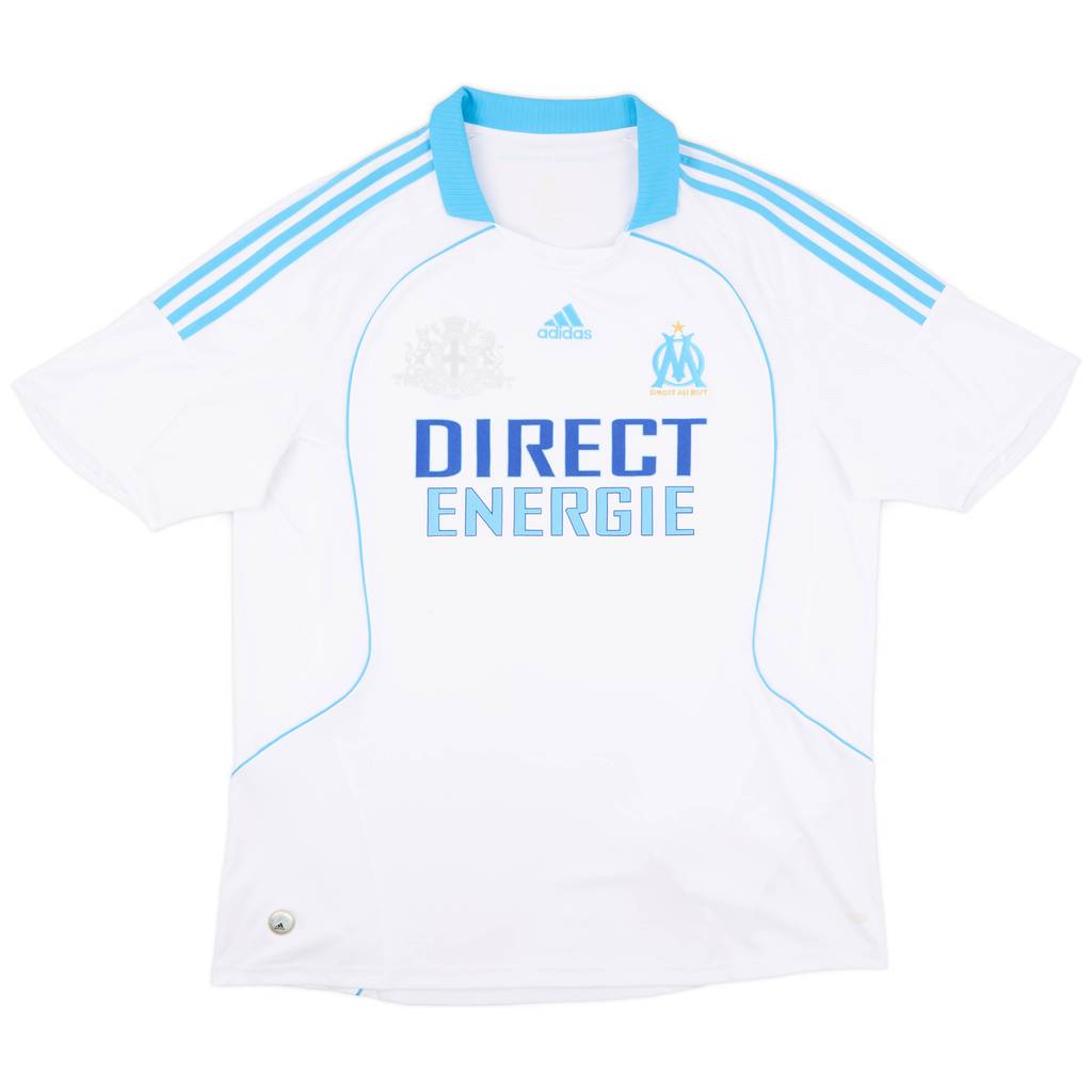 2008-09 Olympique Marseille Home Shirt - 7/10 - (3XL)