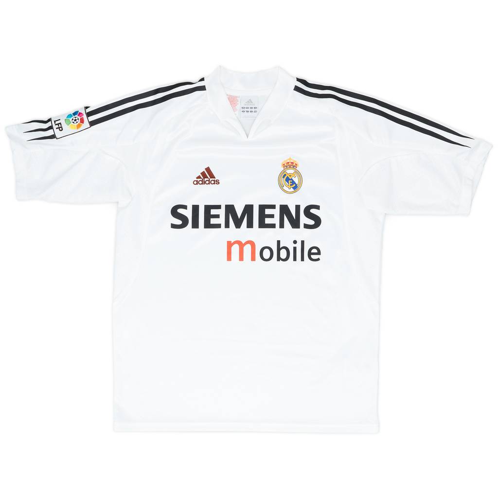 2004-05 Real Madrid Home Shirt - 5/10 - (XL.Boys)