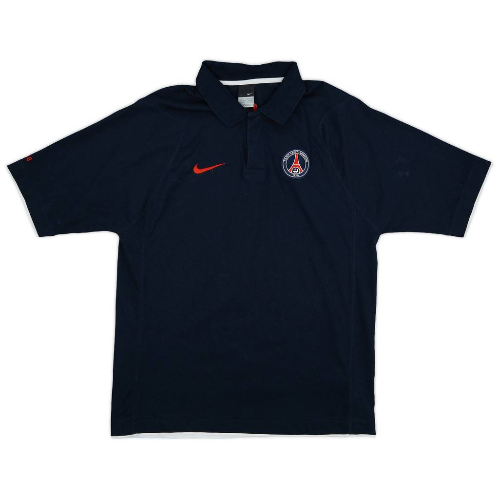 2003-04 Paris Saint-Germain Nike Polo Shirt - 8/10 - (XL)