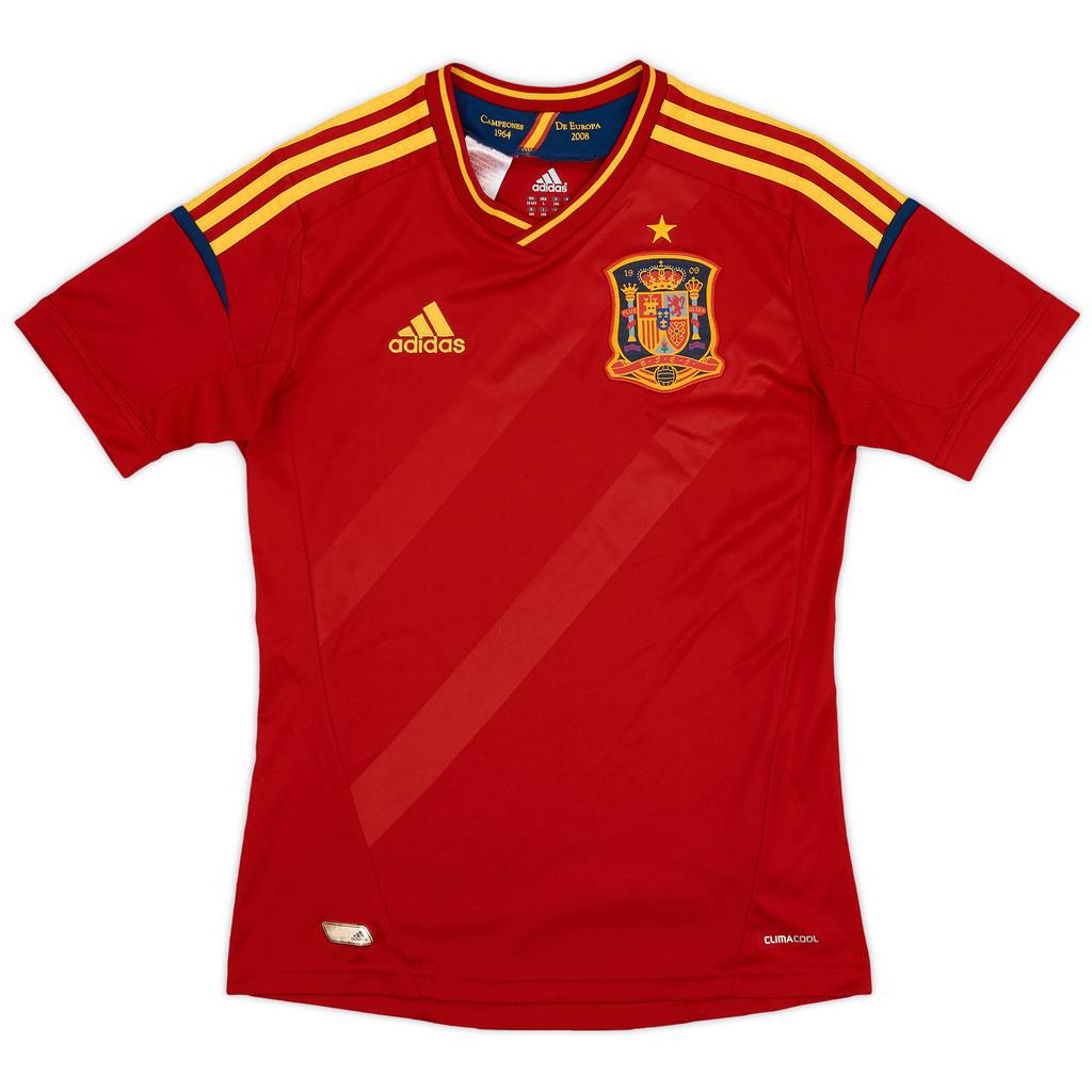 2011-12 Spain Home Shirt - 8/10 - (L.Boys)