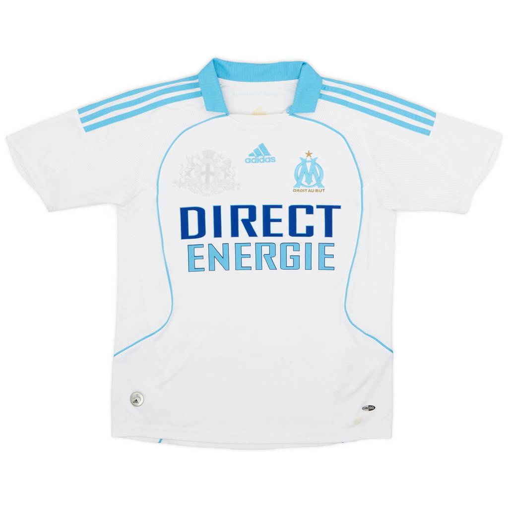 2008-09 Olympique Marseille Home Shirt - 5/10 - (L.Boys)