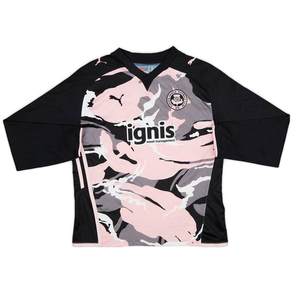 2009-11 Partick Thistle Away L/S Shirt - 8/10 - (L.Boys)