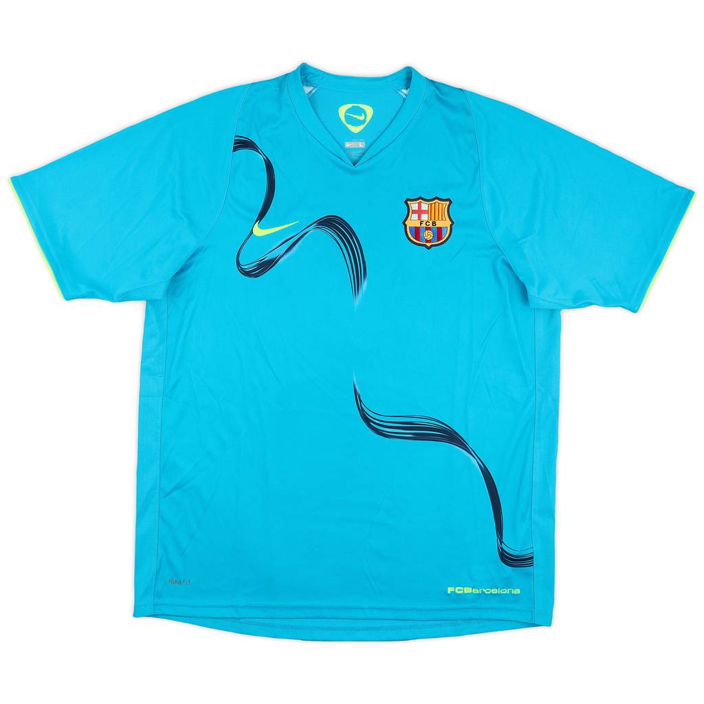2008-09 Barcelona Nike Training Shirt - 9/10 - (L)