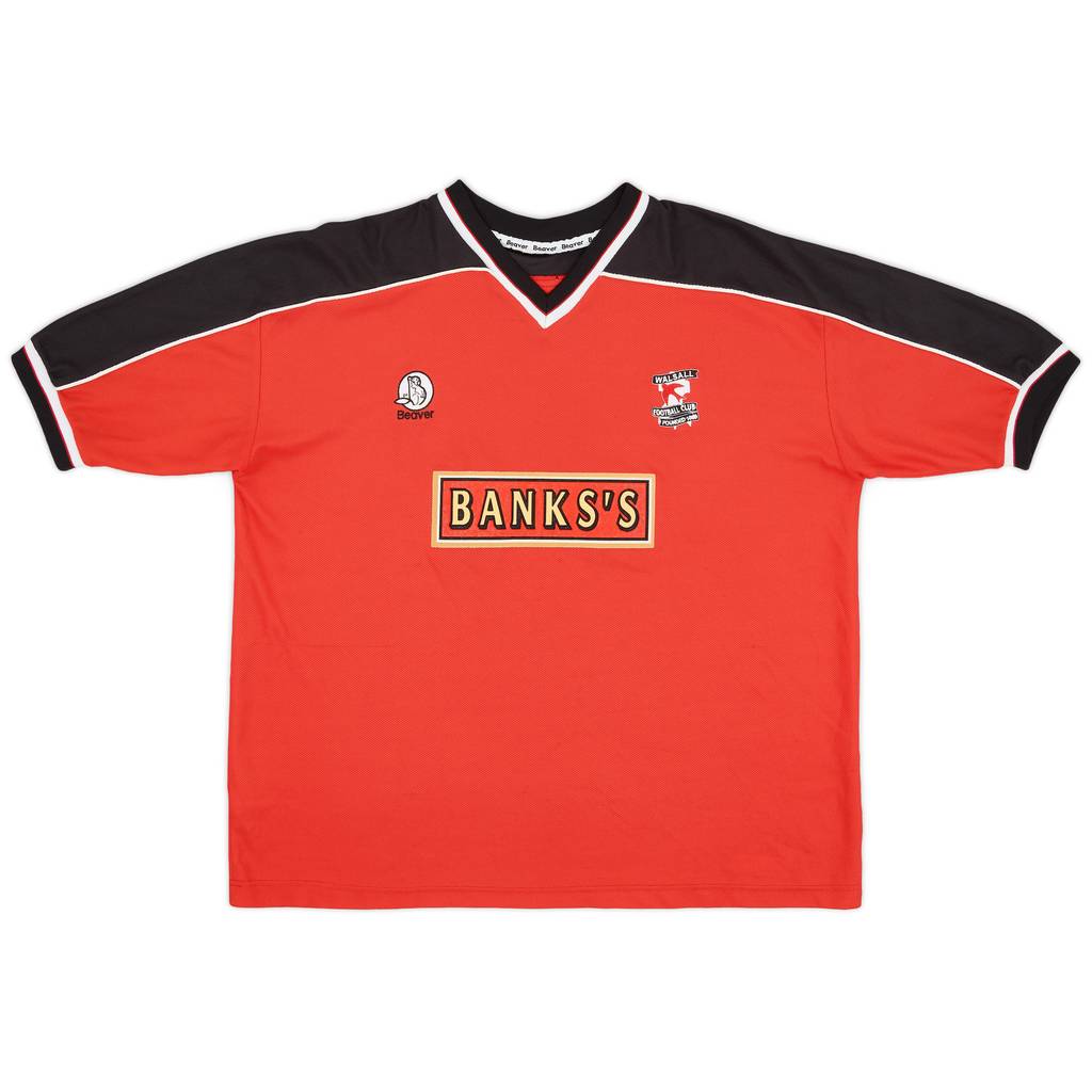 1999-00 Walsall Home Shirt - 7/10 - (XXL)