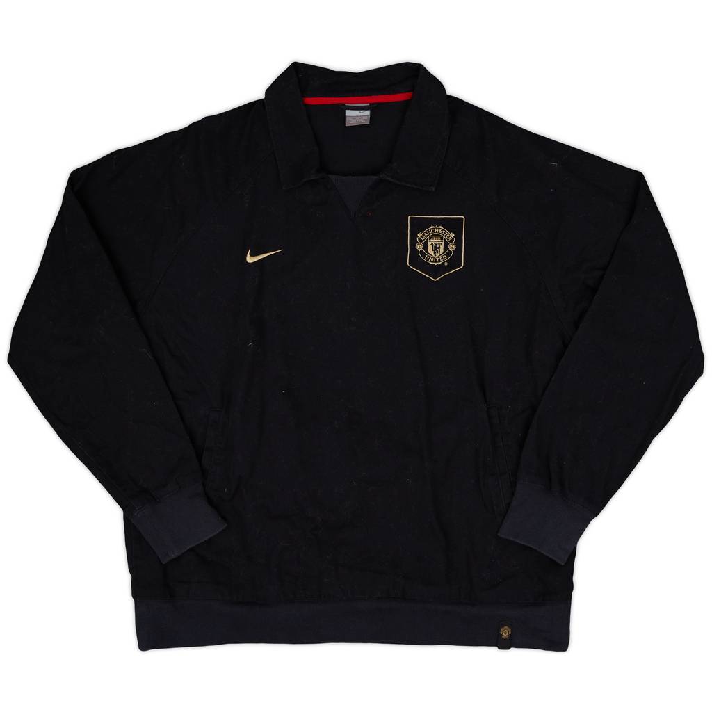 2004-05 Manchester United Nike Drill Top - 8/10 - (XXL)