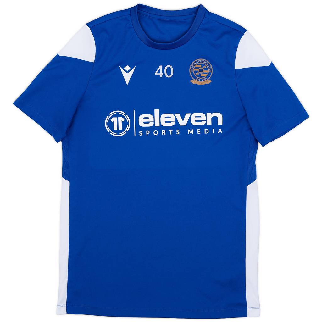 2021-22 Reading Macron Player Issue Training Shirt #40 - 8/10 - (M)
