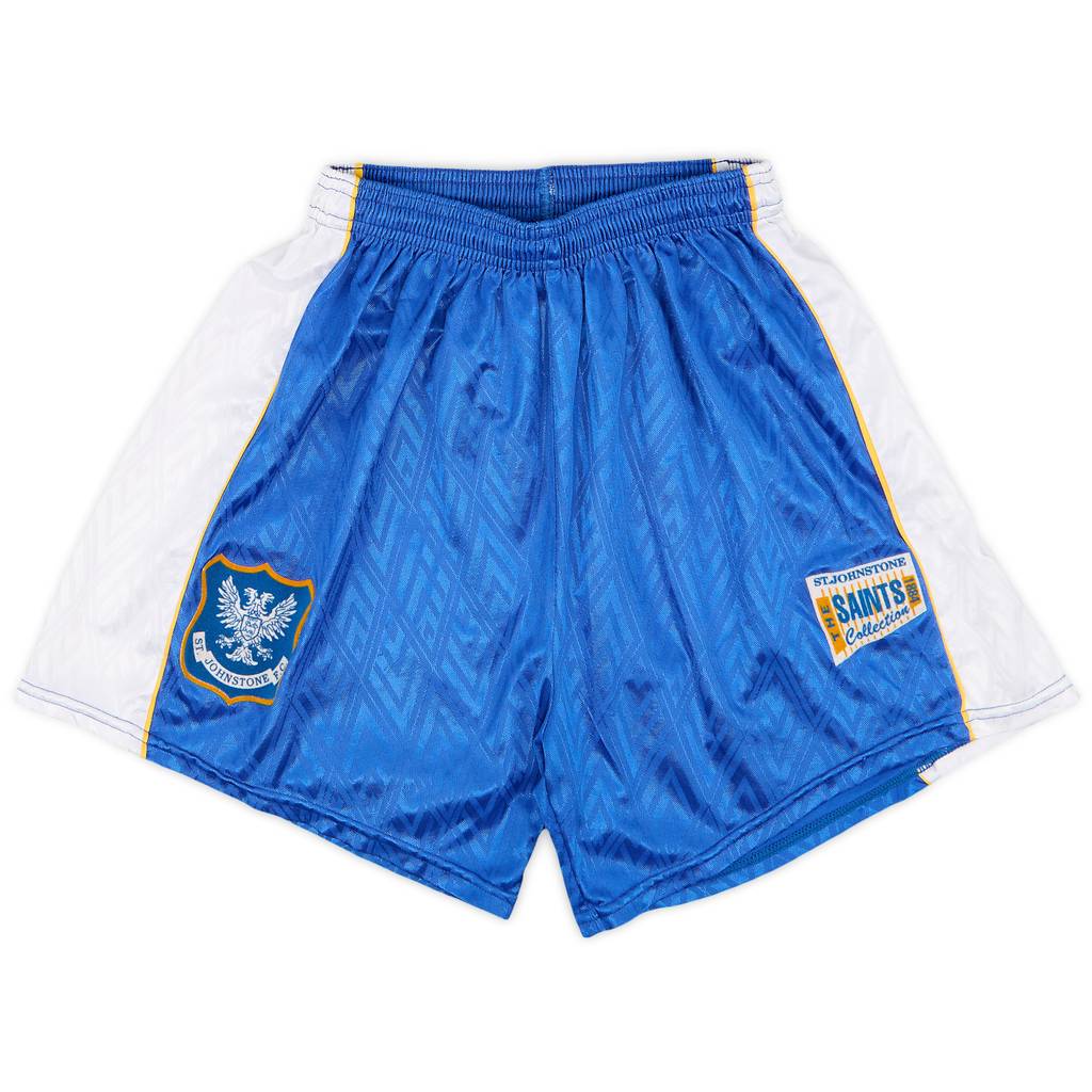 1996-97 St Johnstone Home Shorts - 8/10 - (XL.Boys)