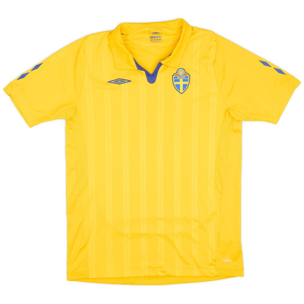 2008-09 Sweden Home Shirt - 9/10 - (XL.Boys)
