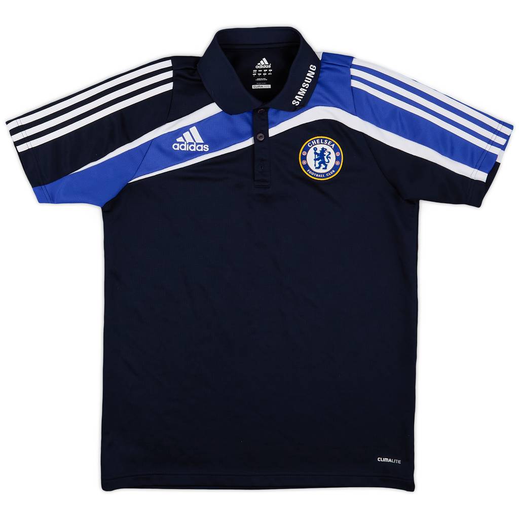 2009-10 Chelsea adidas Polo Shirt - 9/10 - (M)