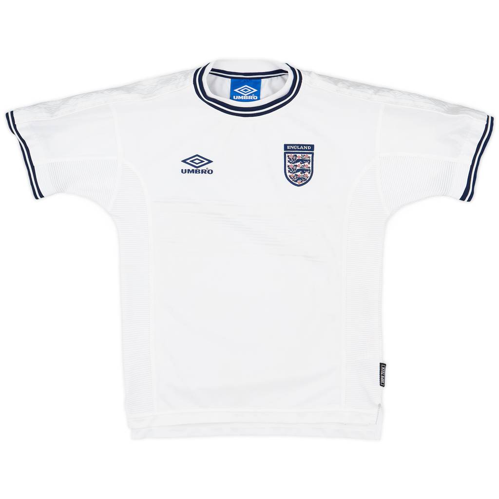 1999-01 England Home Shirt - 8/10 - (L.Boys)