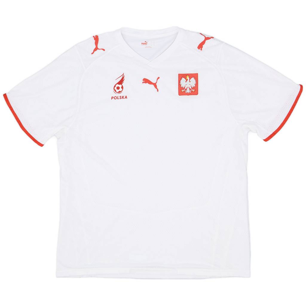 2008 Poland Home Shirt - 9/10 - (XL)