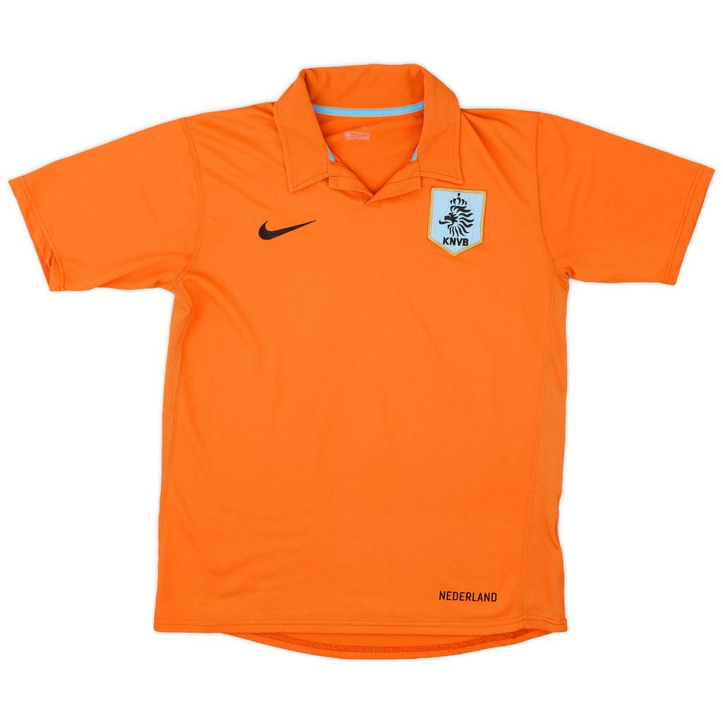 2006-08 Netherlands Home Shirt - 8/10 - (XL.Boys)