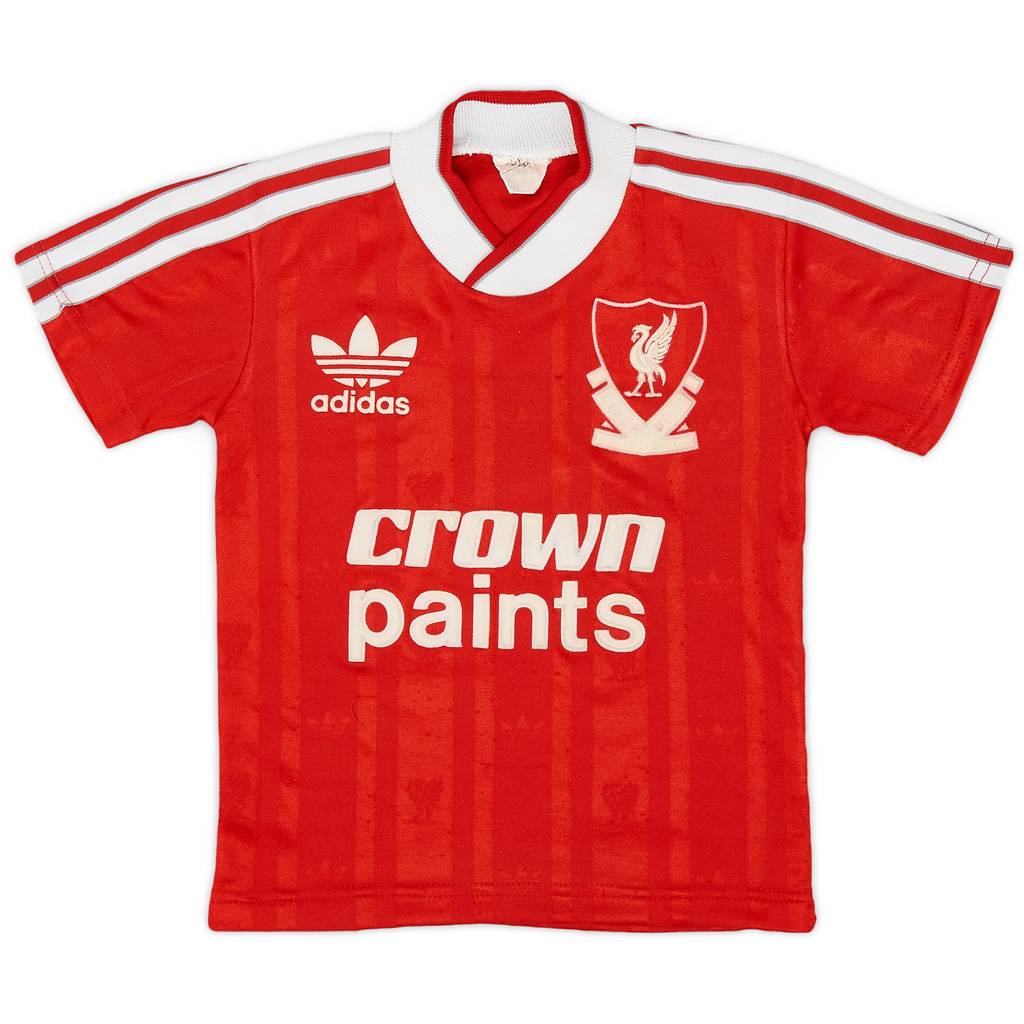 1987-88 Liverpool Home Shirt - 6/10 - (S.Boys)