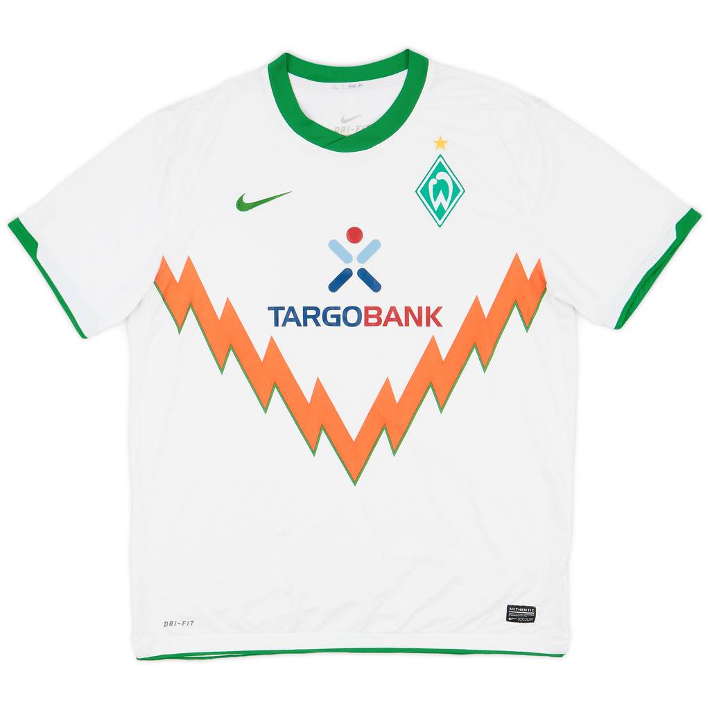 2010-11 Werder Bremen Away Shirt - 7/10 - (XL)