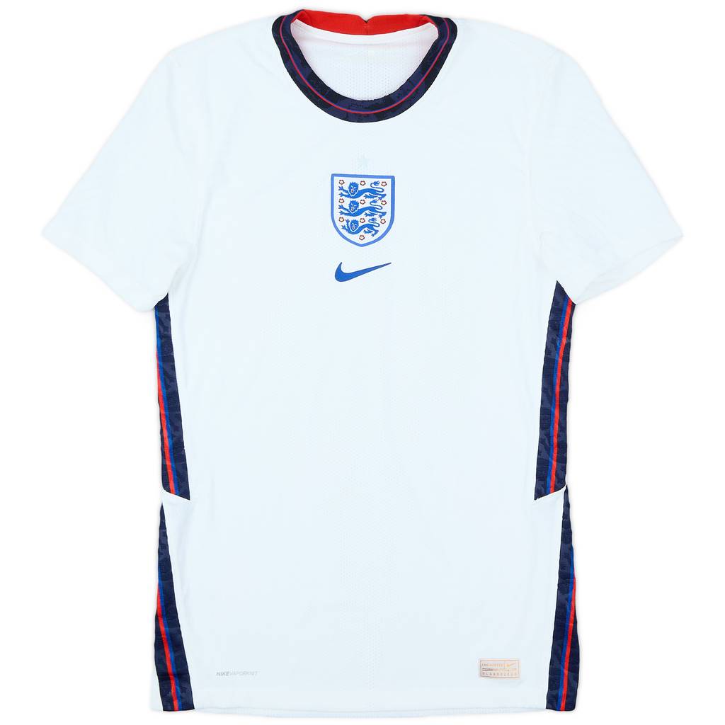 2020-22 England Authentic Home Shirt - 8/10 - (XS)