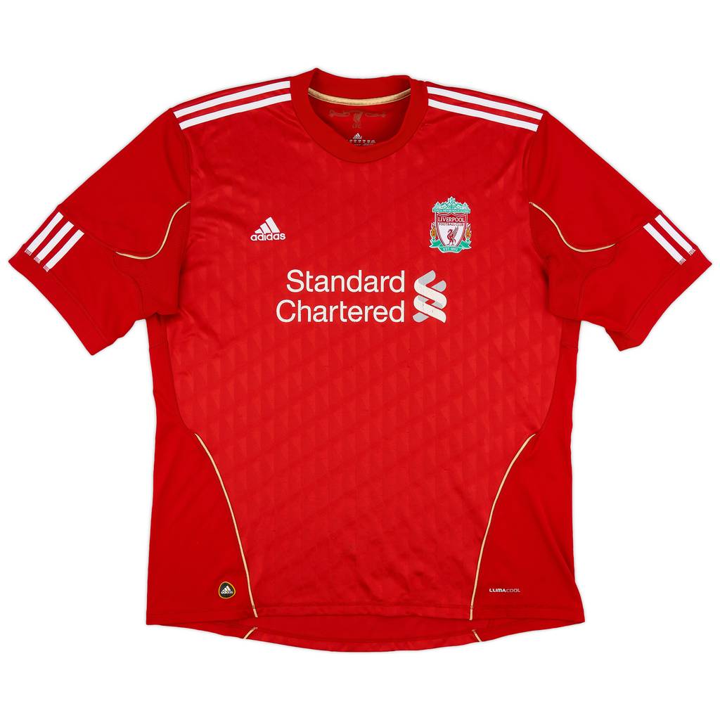 2010-12 Liverpool Home Shirt - 5/10 - (XXL)