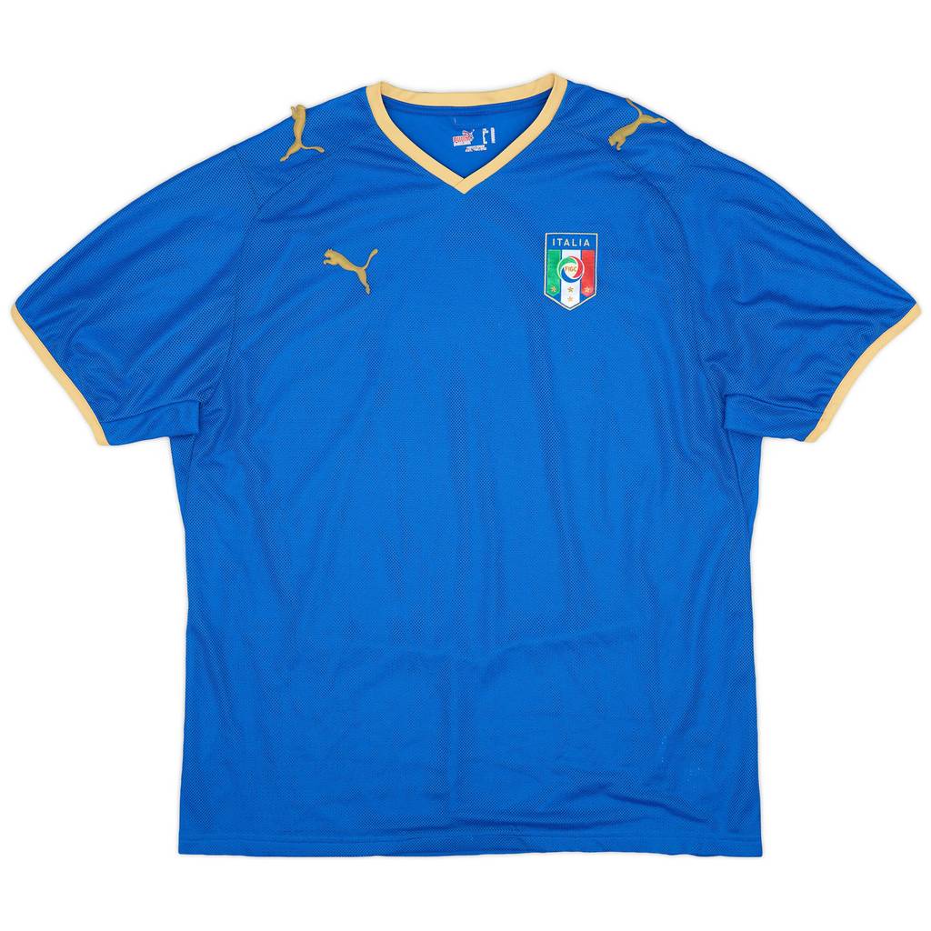 2007-08 Italy Home Shirt - 5/10 - (XL)