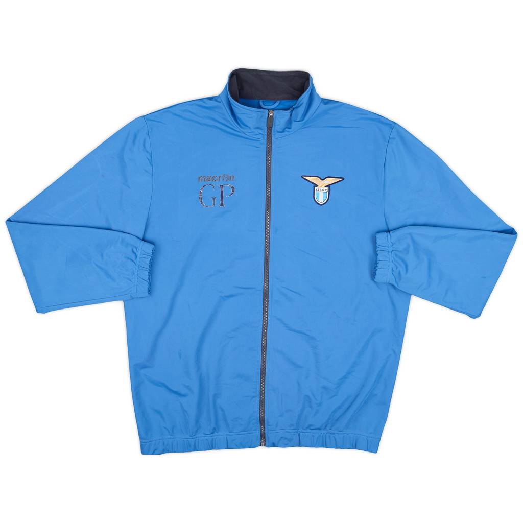 2012-13 Lazio Staff Issue Macron Track Jacket GP - 6/10 - (3XL)