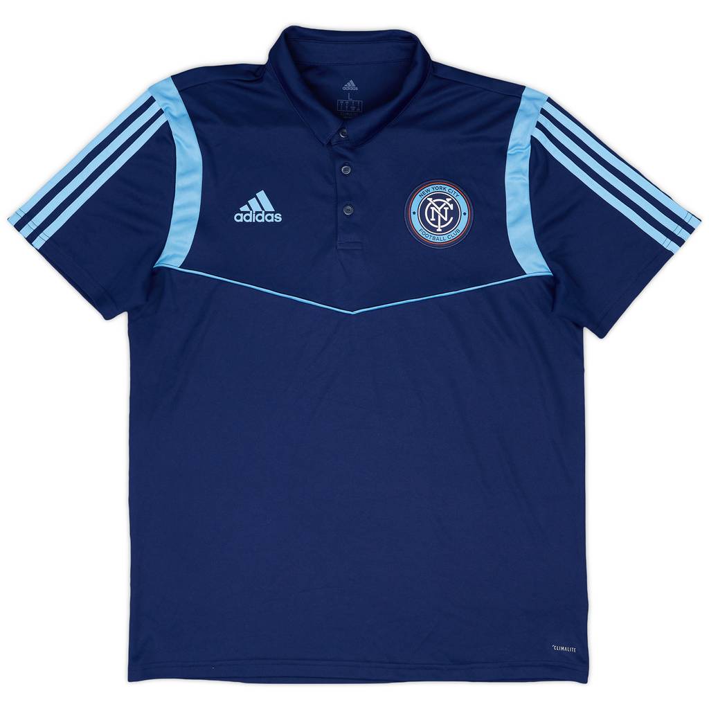 2018-19 New York City adidas Polo Shirt - 9/10 - (L)