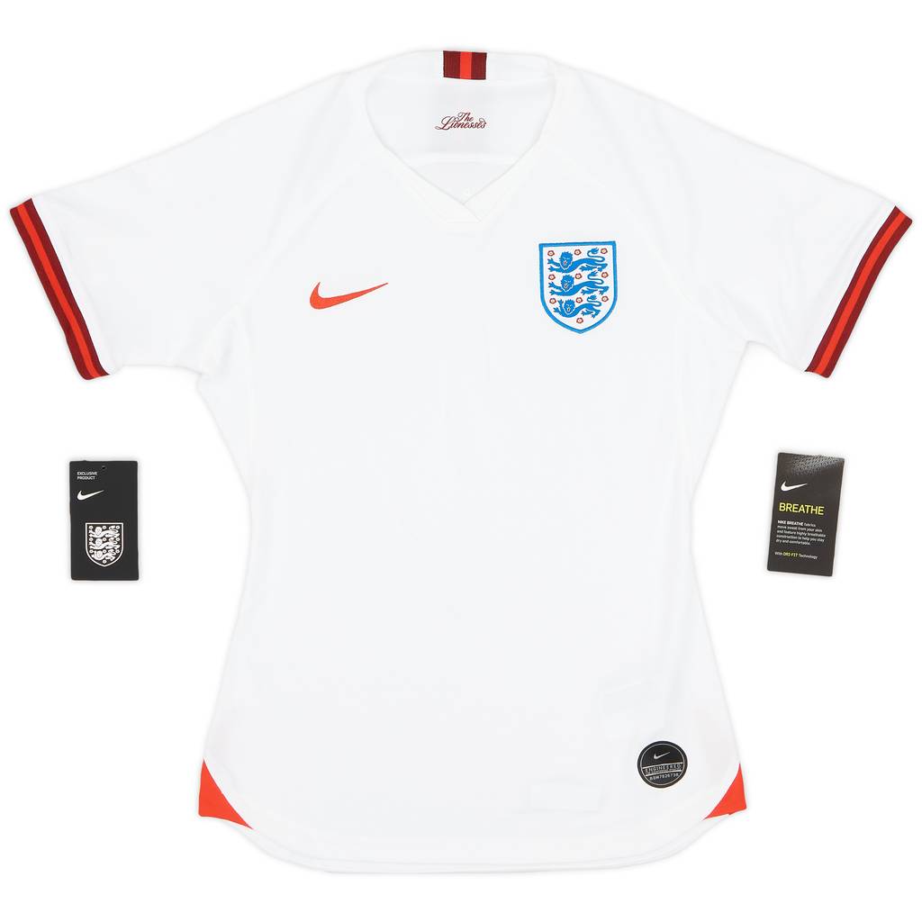2019 England Lionesses Home Shirt (S)