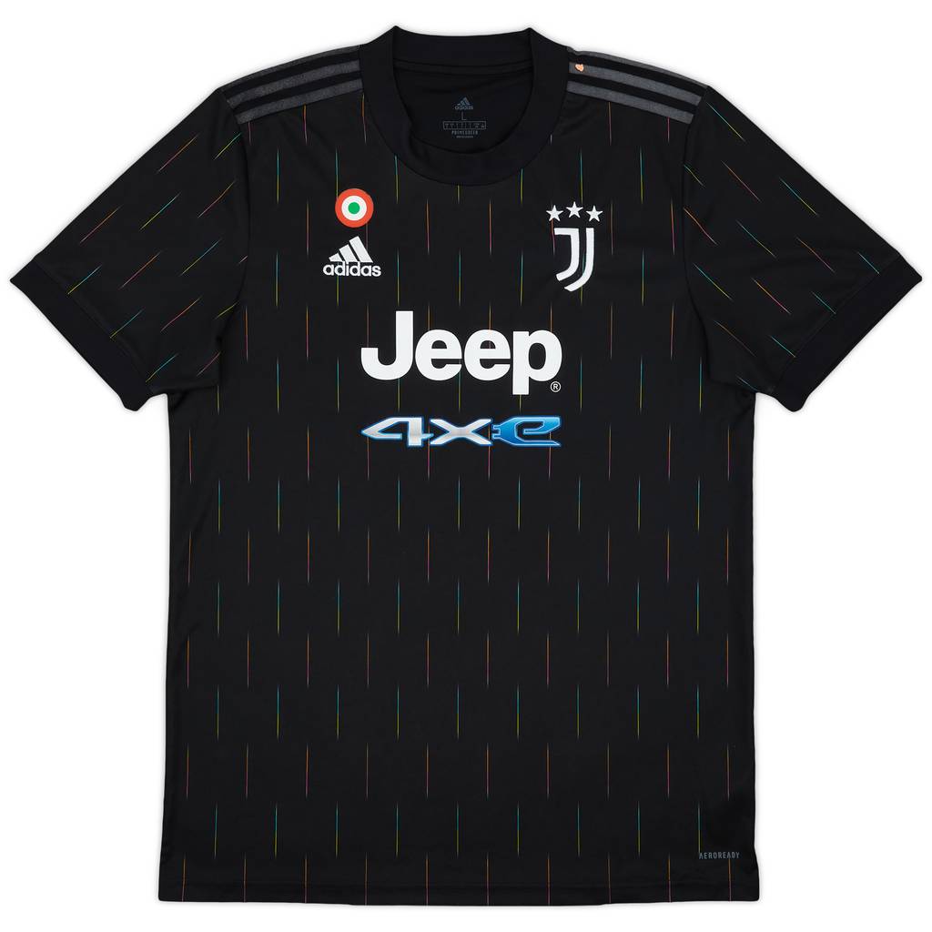 2021-22 Juventus Away Shirt - 4/10 - (L)