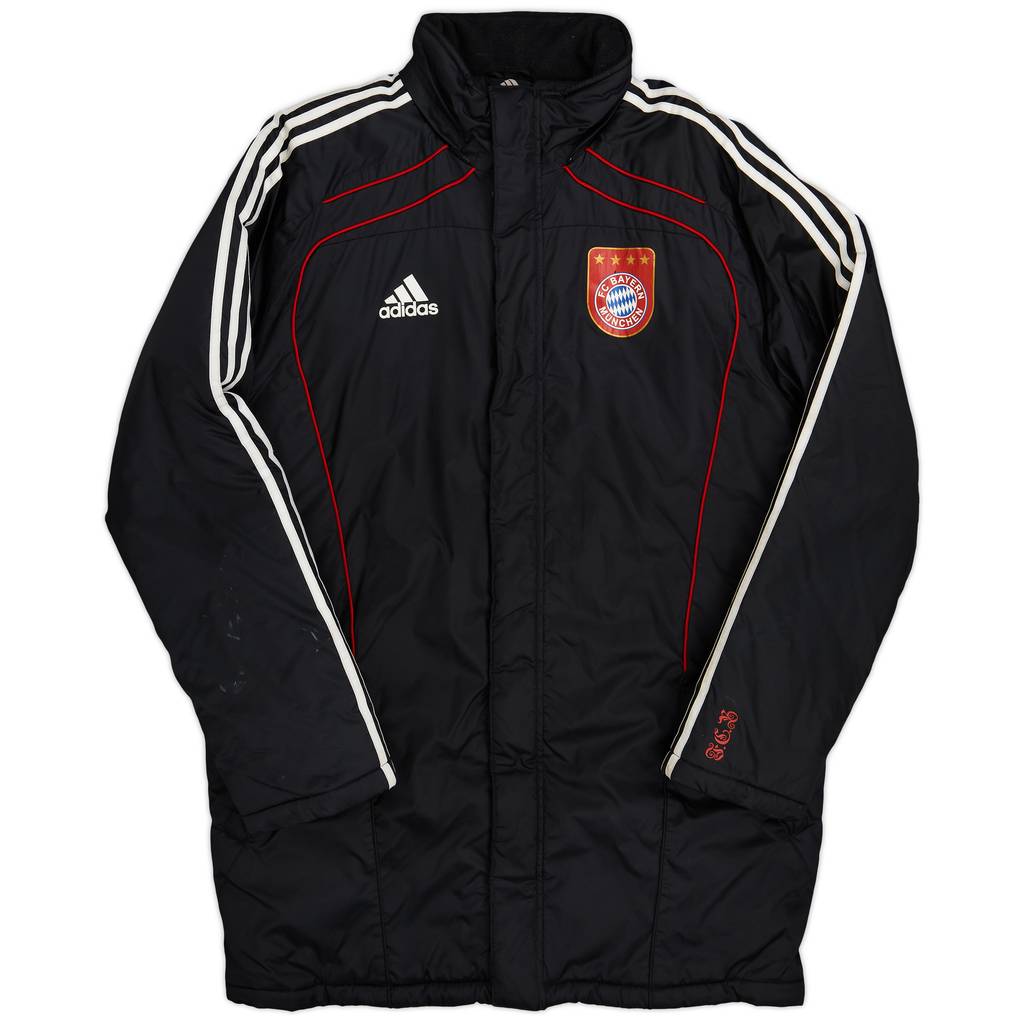 2009-10 Bayern Munich adidas Padded Bench Coat - 7/10 - (L)