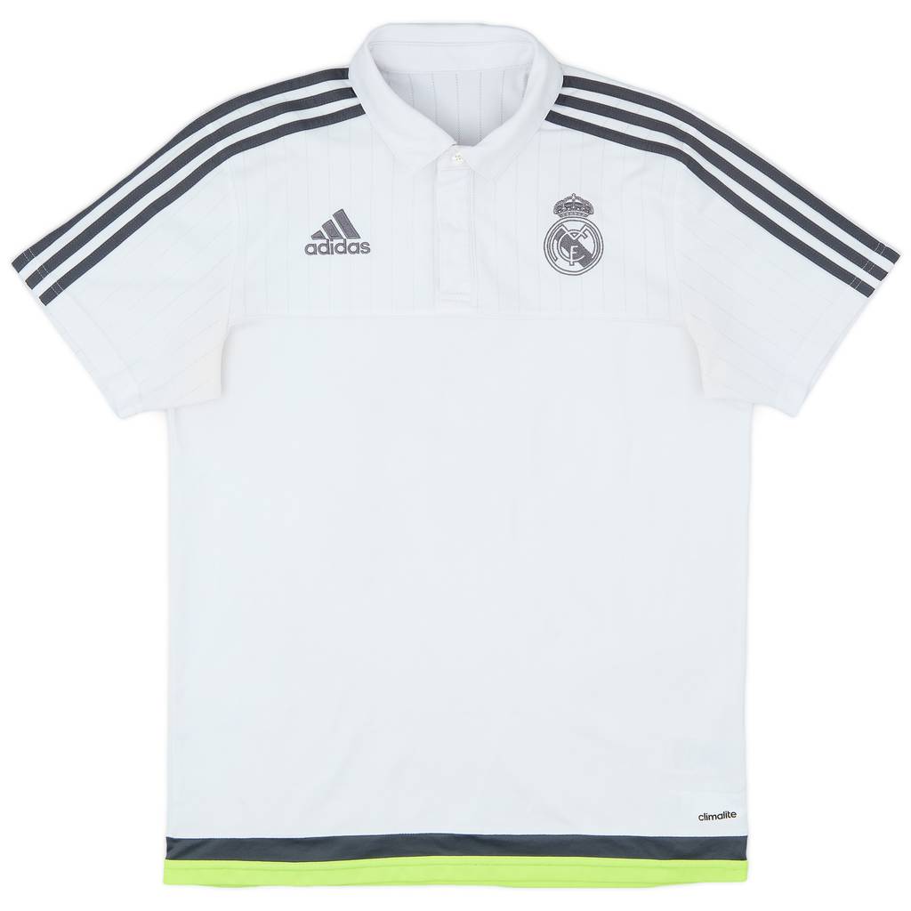 2015-16 Real Madrid adidas Polo Shirt - 6/10 - (M)