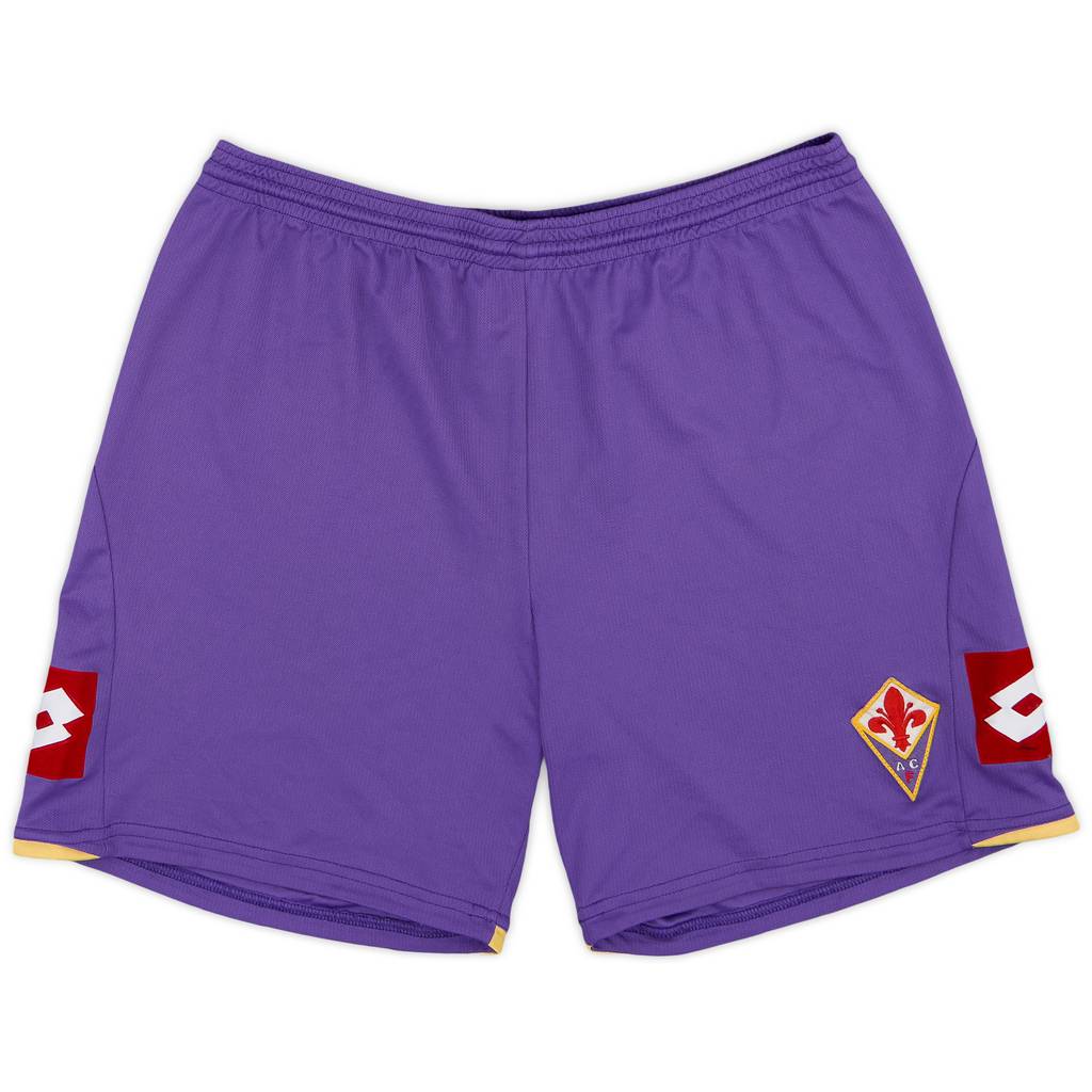 2009-10 Fiorentina Home Shorts - 9/10 - (L)