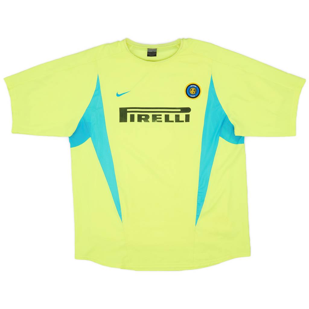 2003-04 Inter Milan Nike Player Issue Training Shirt - 6/10 - (XL)