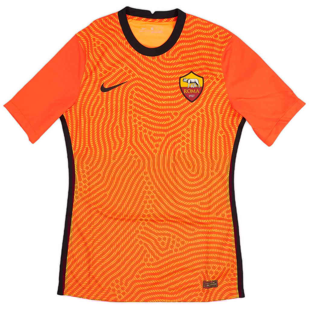 2020-21 Roma Authentic GK Shirt - 9/10 - (M)
