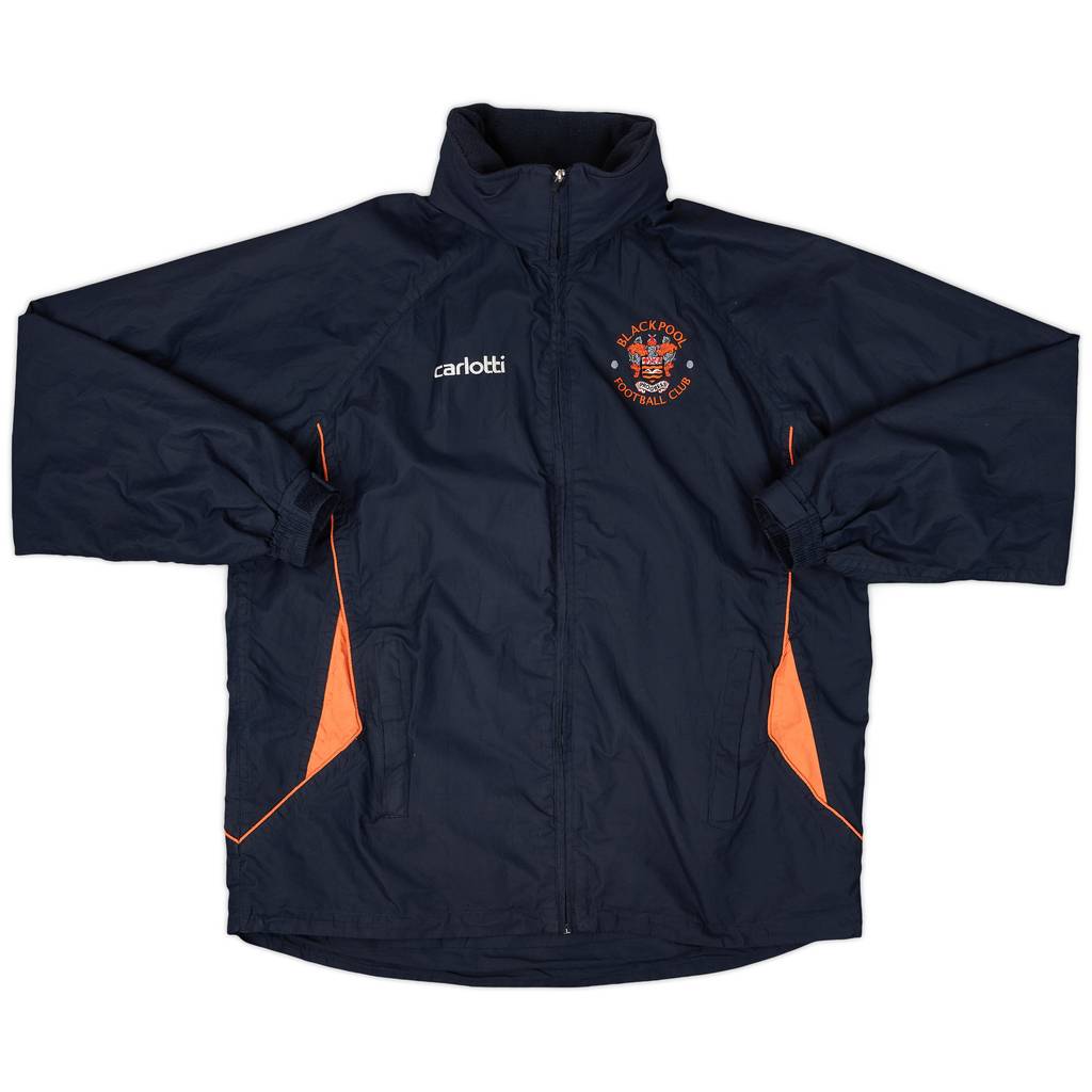 2007-08 Blackpool Carlotti Hooded Rain Jacket - 9/10 - (M)