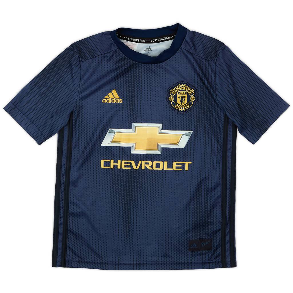 2018-19 Manchester United Third Shirt - 8/10 - (S.Boys)