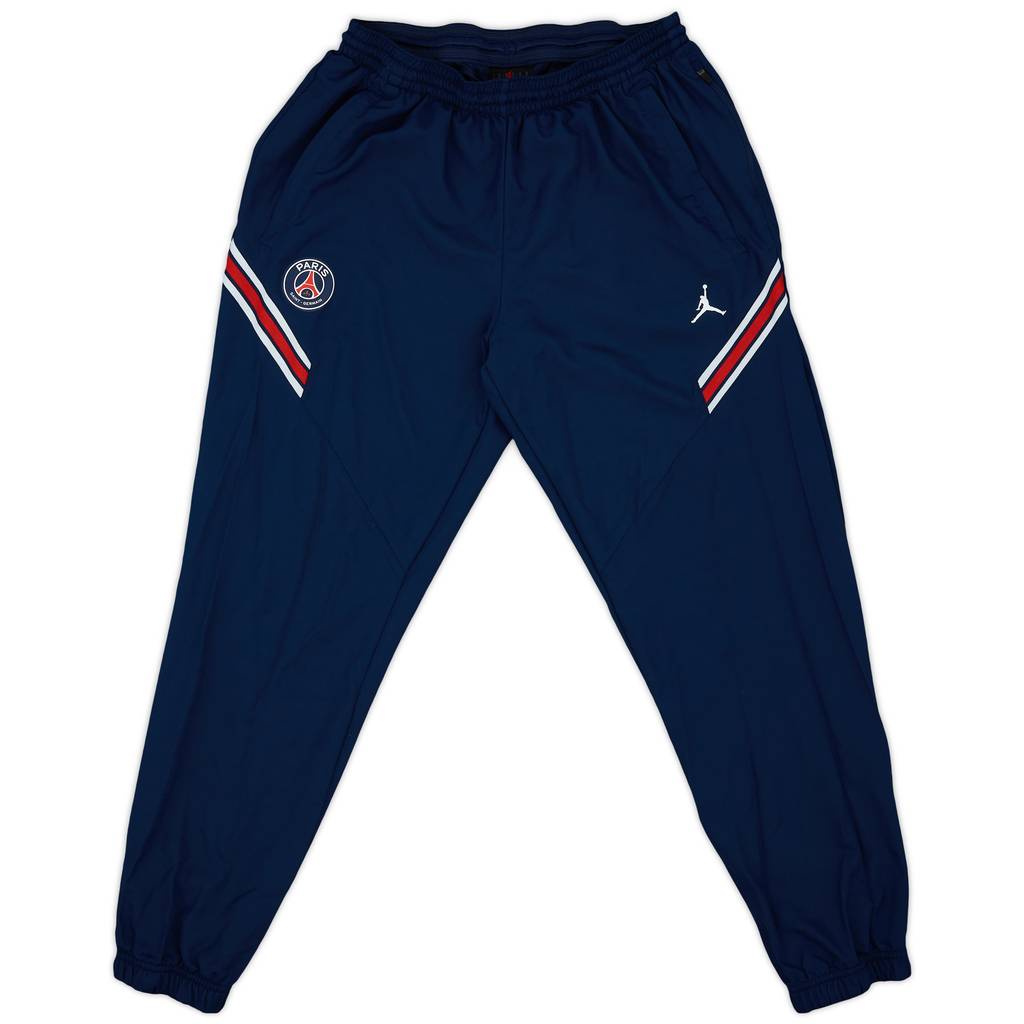 2021-22 Paris Saint-Germain Jordan Track Pants/Bottoms - 8/10 - (L)