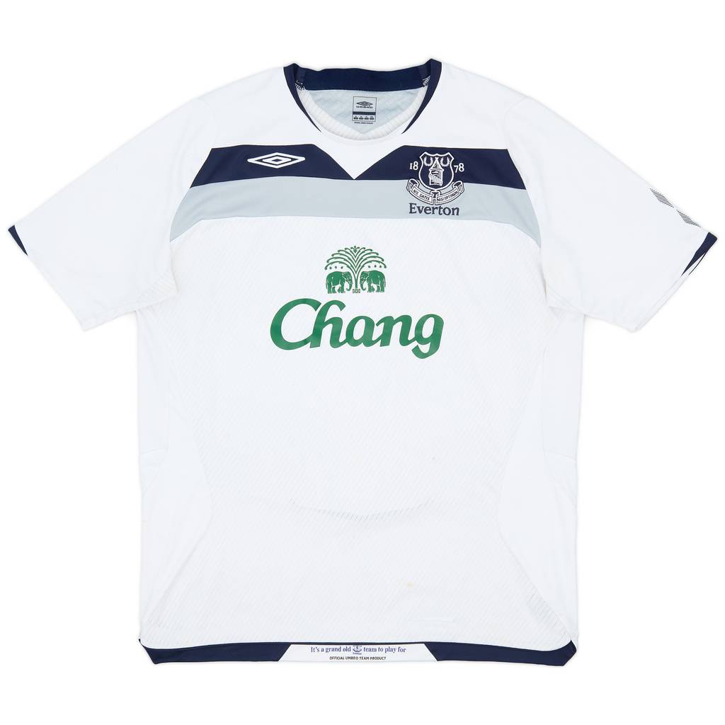 2008-09 Everton Away Shirt - 6/10 - (XL)