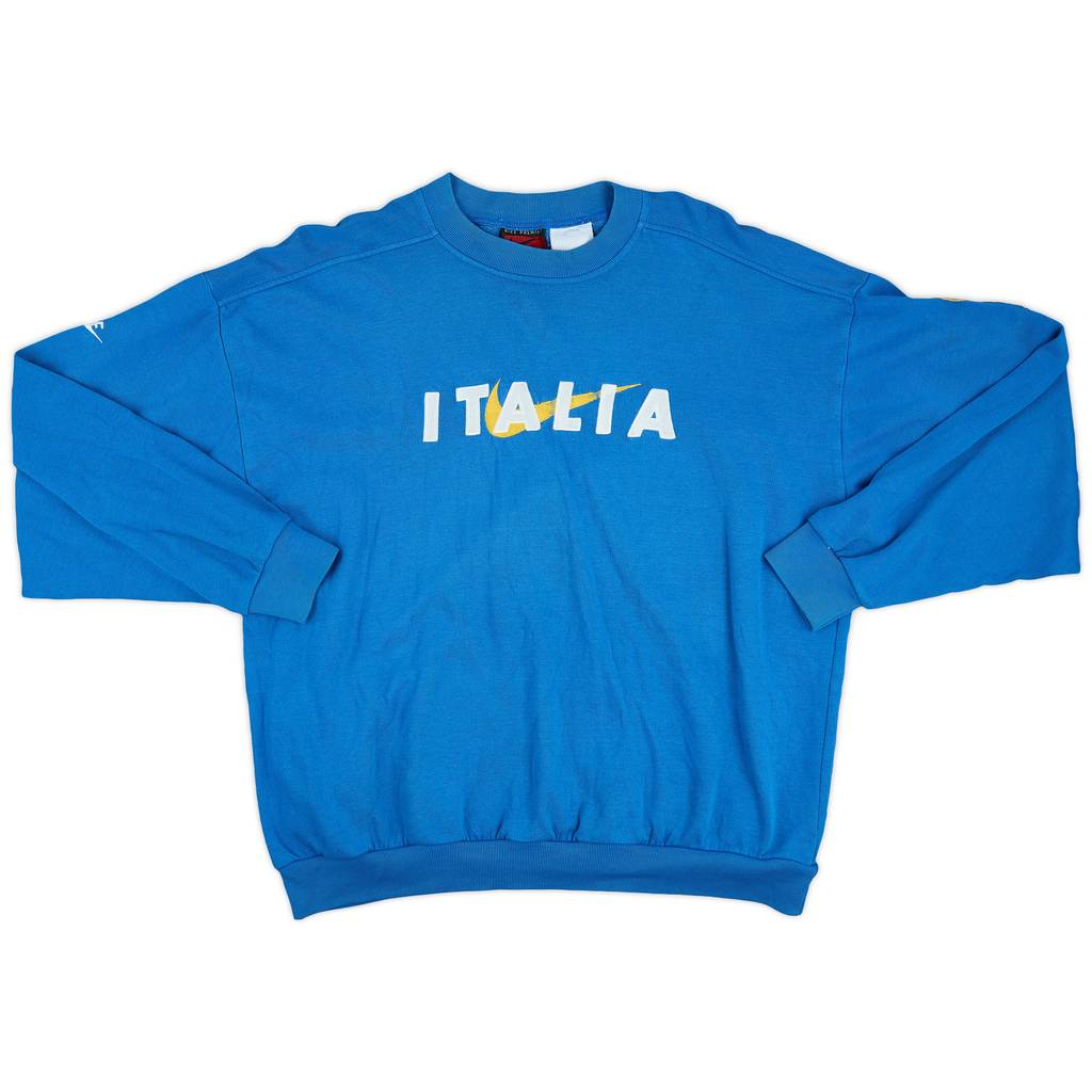 1995-96 Italy Nike Sweat Top - 6/10 - (L)
