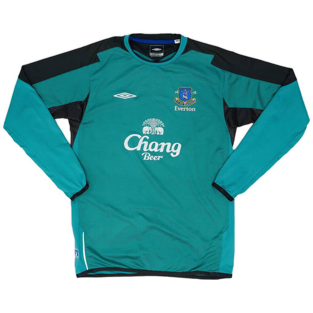 2005-06 Everton GK Shirt - 7/10 - (XL.Boys)