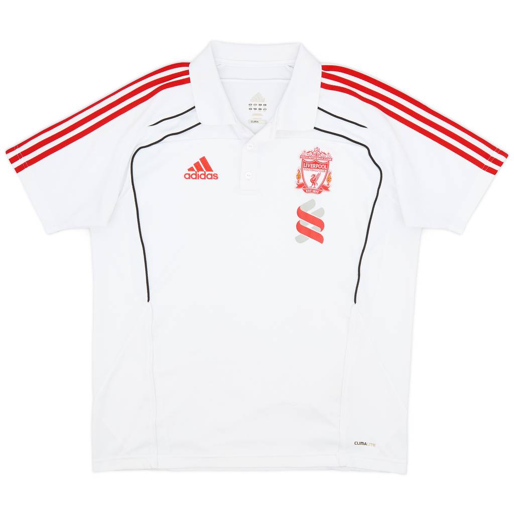2010-11 Liverpool adidas Polo Shirt - 6/10 - (L/XL)
