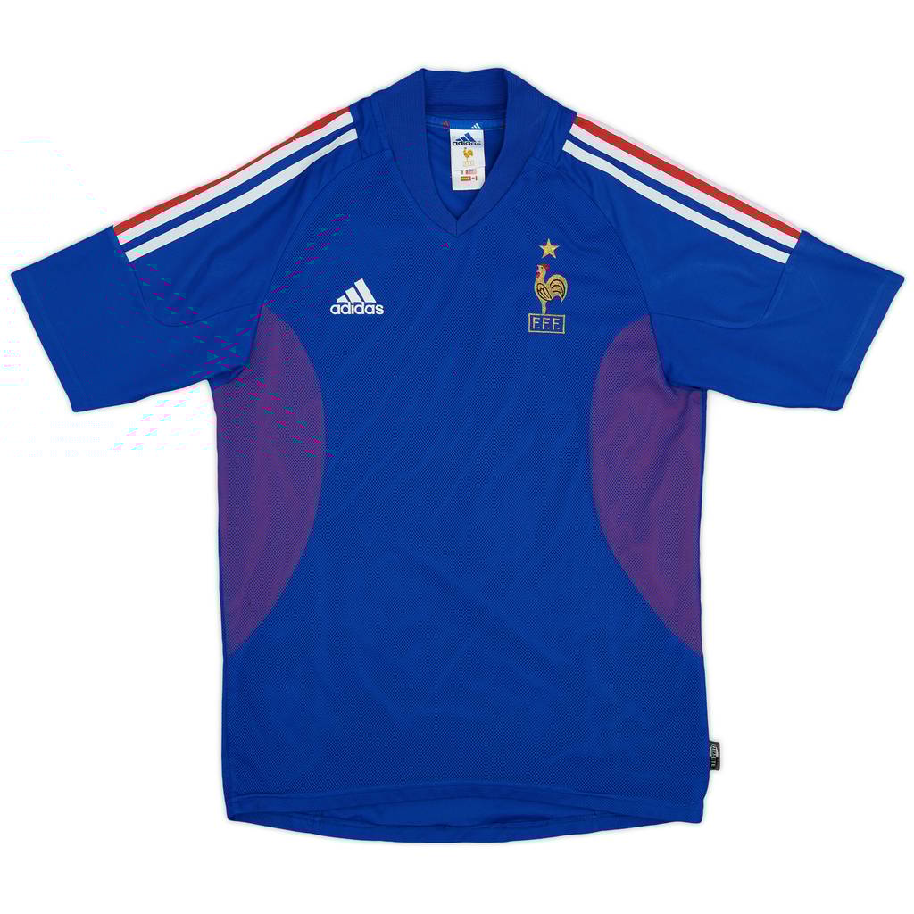 2002-04 France Home Shirt - 5/10 - (S)