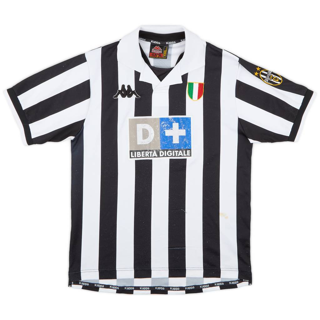 1998-99 Juventus Home Shirt - 4/10 - (XL.Boys)