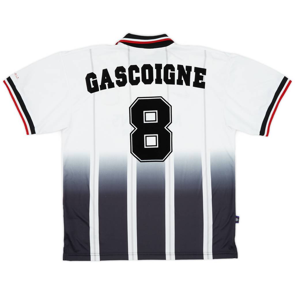 1997-99 Rangers Away Shirt Gascoigne #8 - 8/10 - (XL)