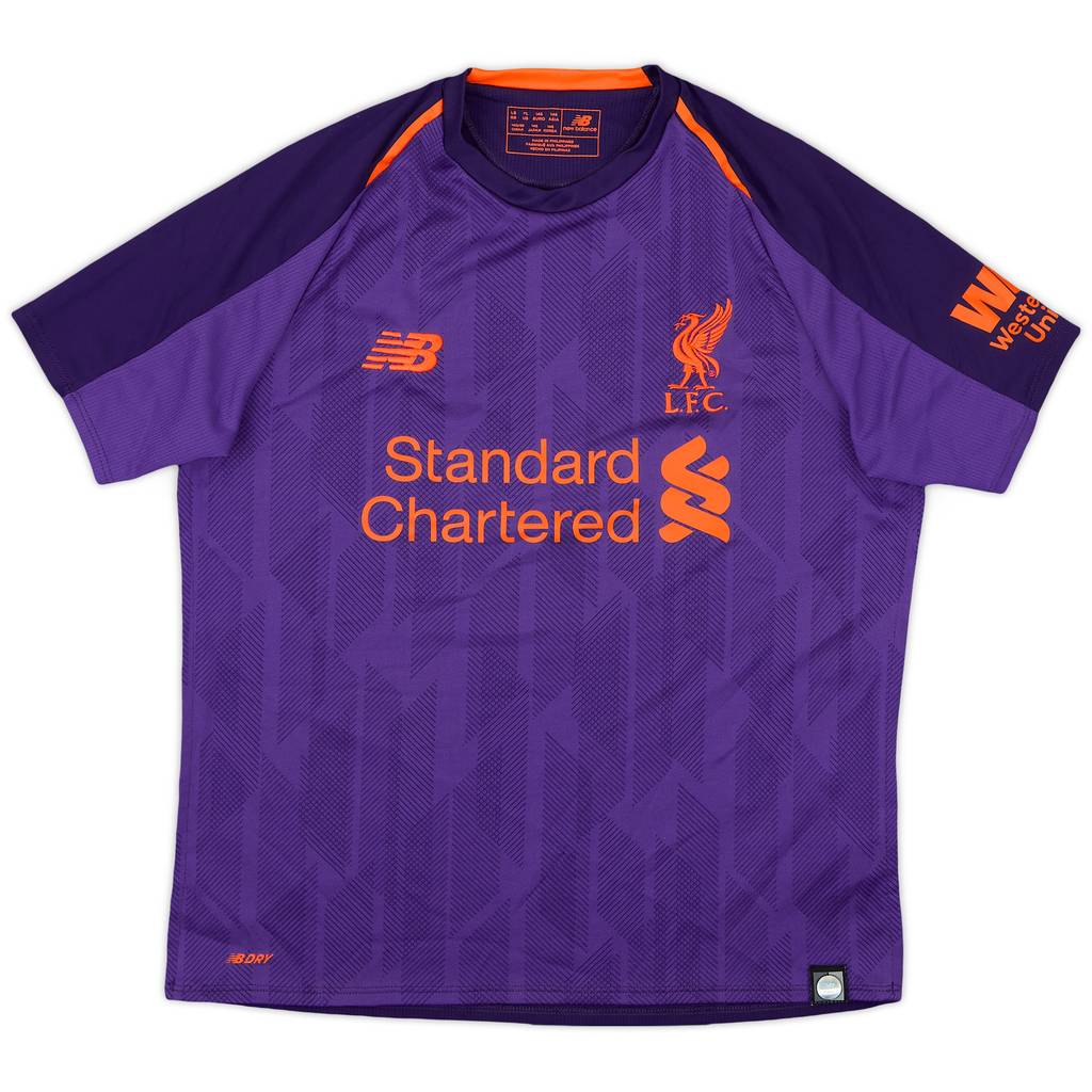 2018-19 Liverpool Away Shirt - 9/10 - (L.Boys)