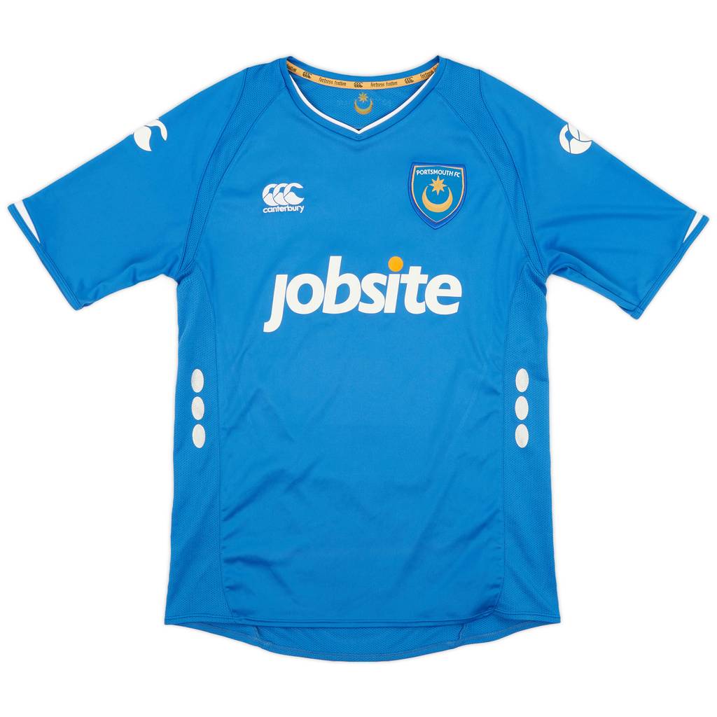 2009-10 Portsmouth Home Shirt - 8/10 - (S)