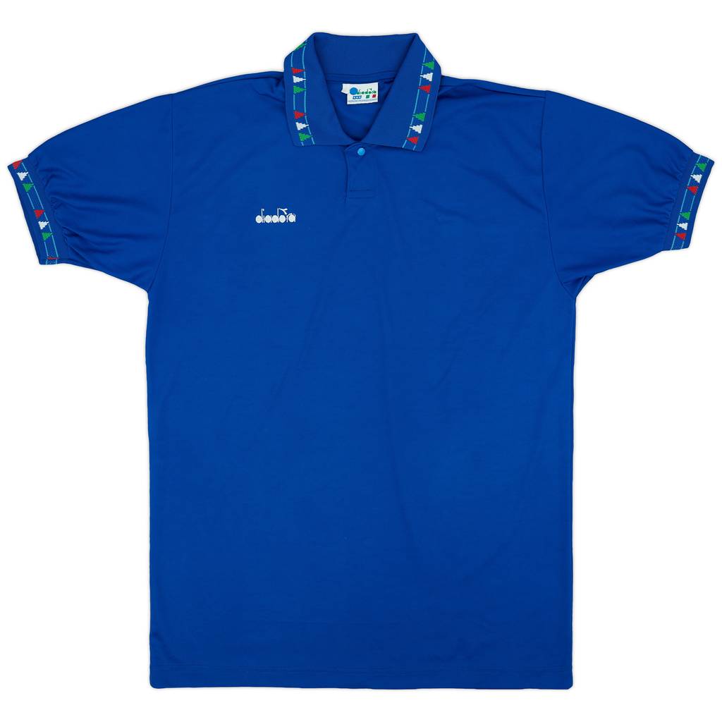 1992-93 Italy Home Shirt - 4/10 - (XL)