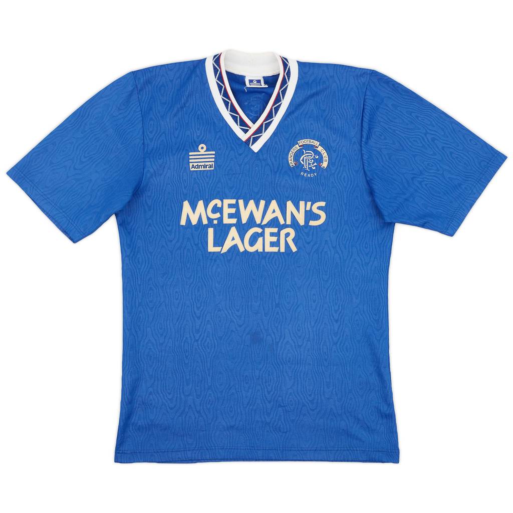 1990-92 Rangers Home Shirt - 5/10 - (S)