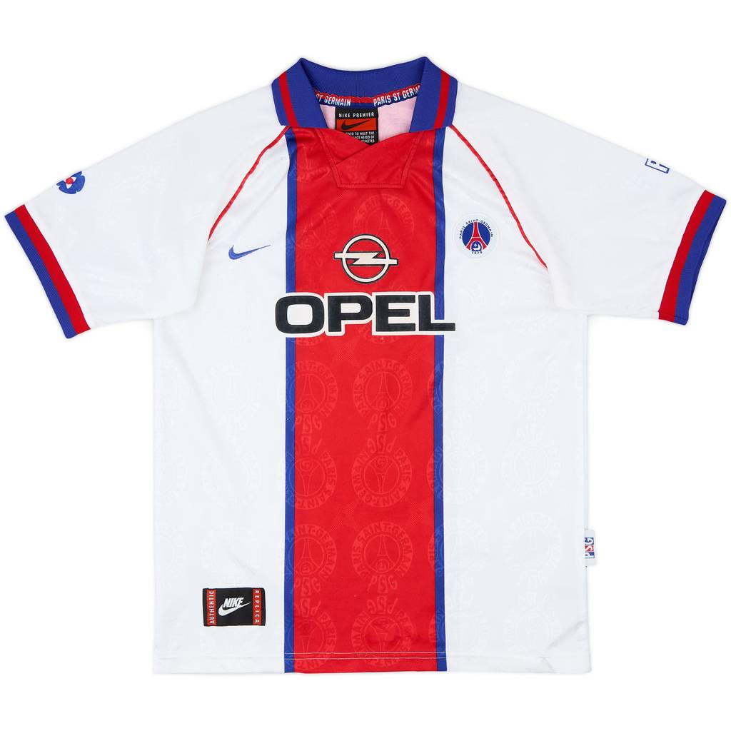 1996-97 Paris Saint-Germain Away Shirt - 8/10 - (XL.Boys)