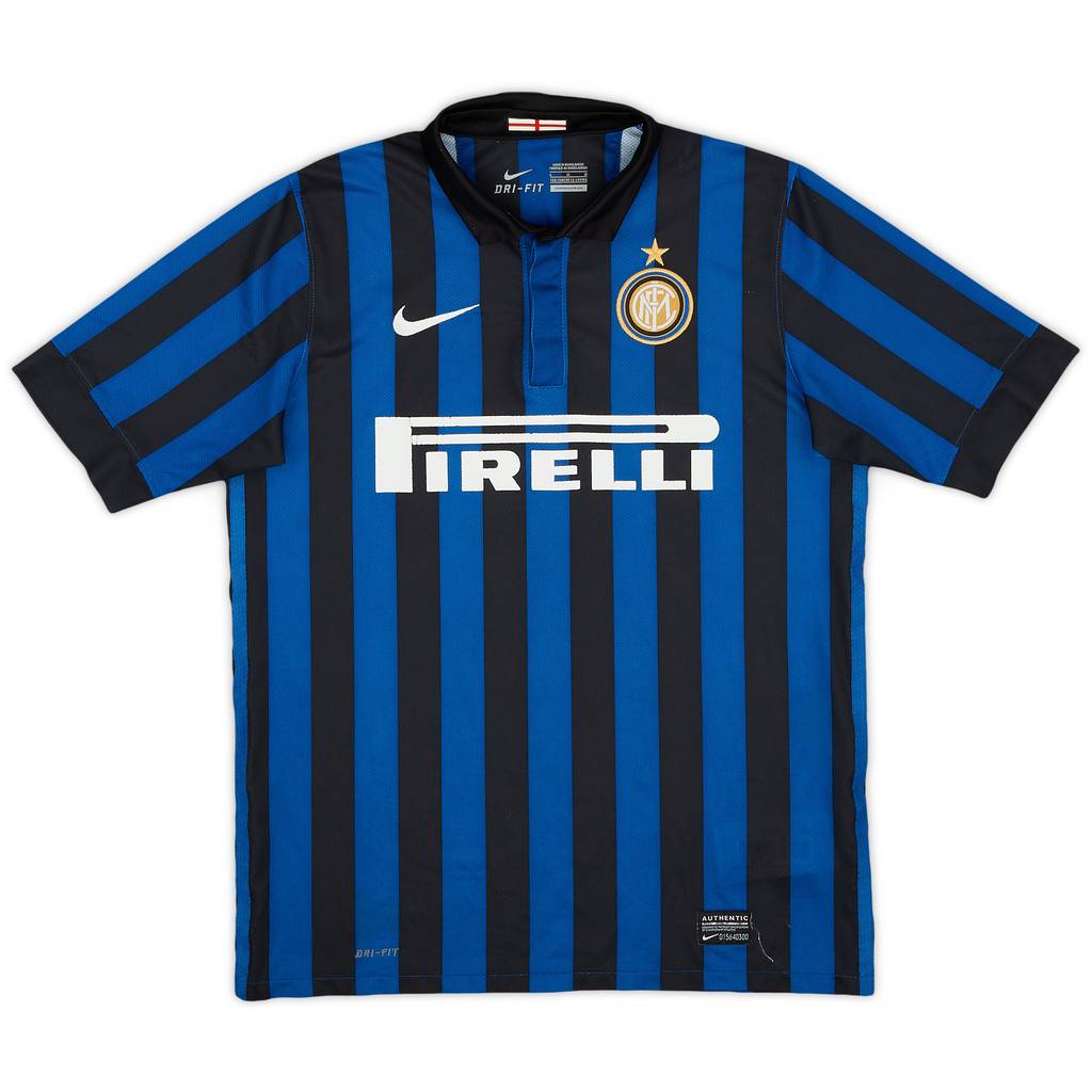 2011-12 Inter Milan Home Shirt - 7/10 - (L.Boys)