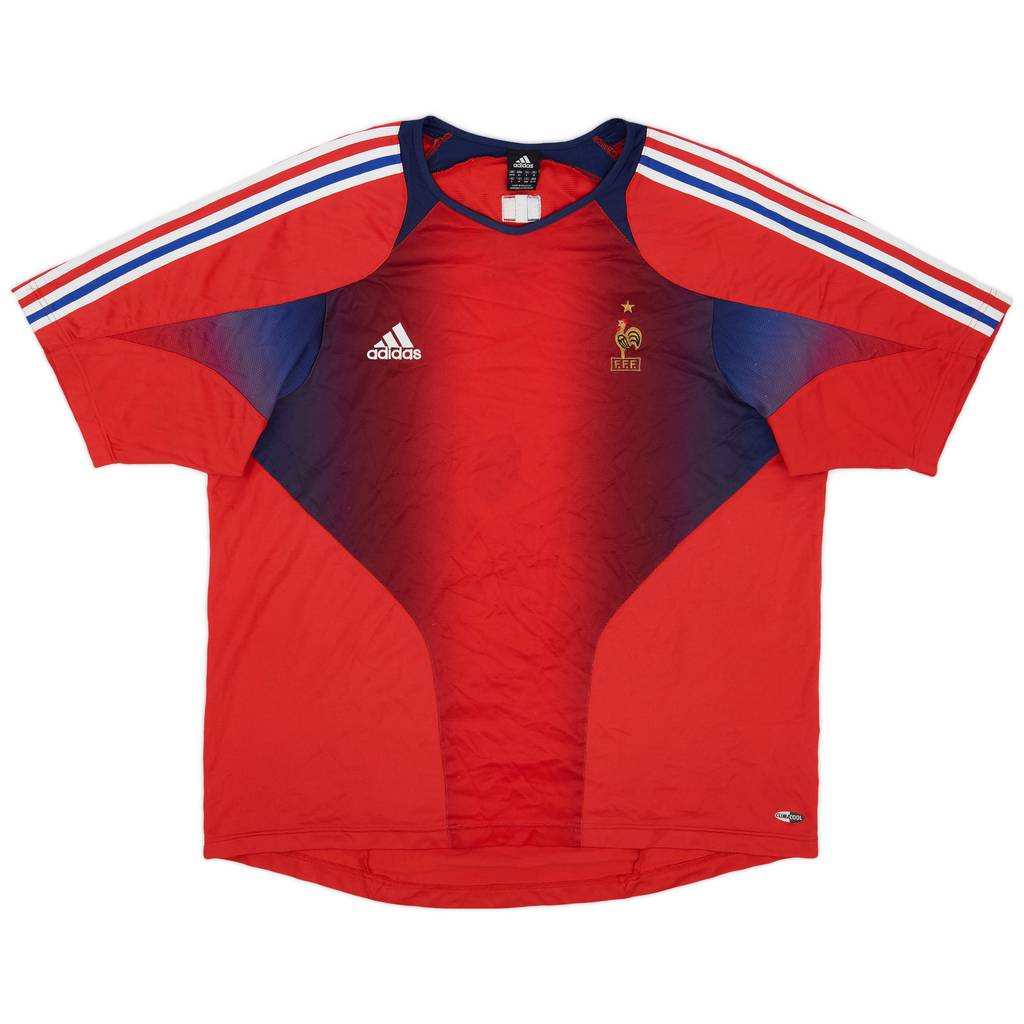2004-05 France adidas Training Shirt - 8/10 - (XXL)