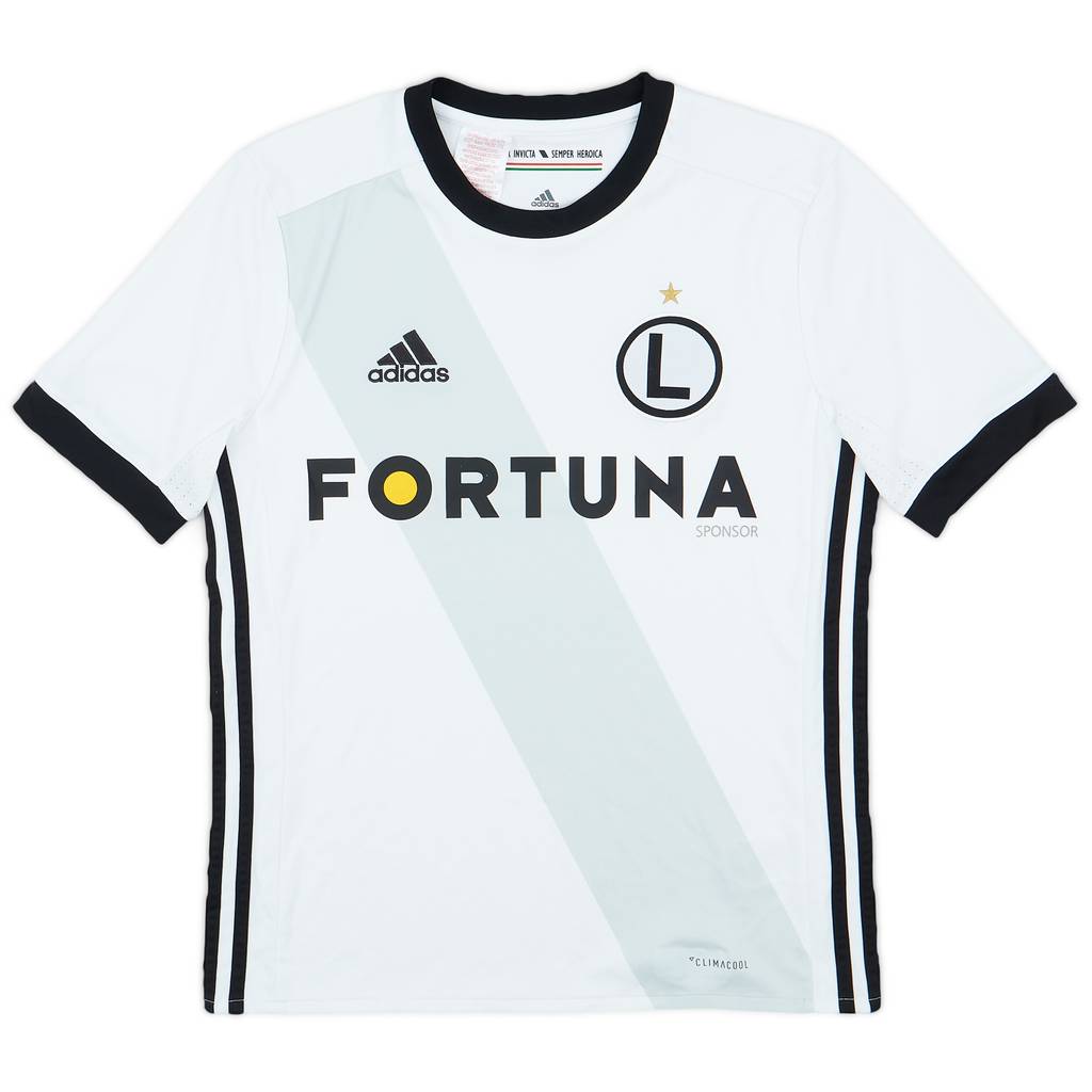 2017-18 Legia Warsaw Home Shirt - 9/10 - (L.Boys)