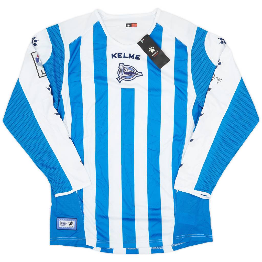 2006-07 Alaves Home L/S Shirt (L)