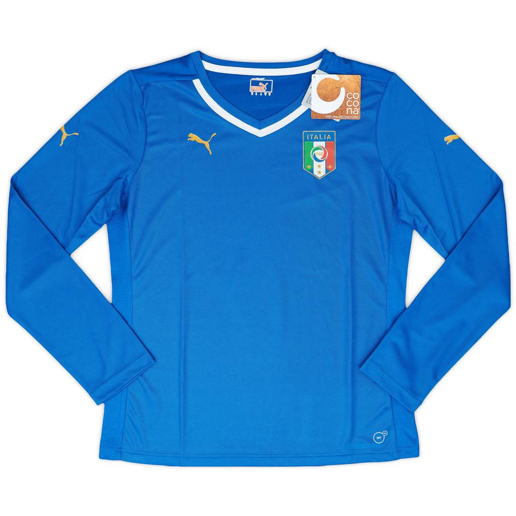 2013-14 Italy Women's Home L/S Shirt (Women's M)